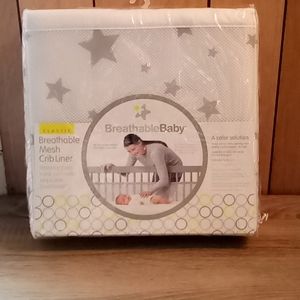 NEW Breathable Mesh Crib Liner
